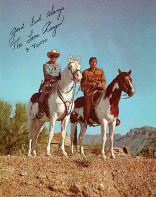 Om The Lone Ranger och hans trogna mustangs försonande äventyr i vilda västern!