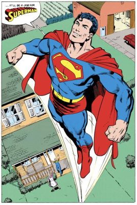 Superman – Mannen från stål en klassisk superhjältehistoria med fantastiska effekter!